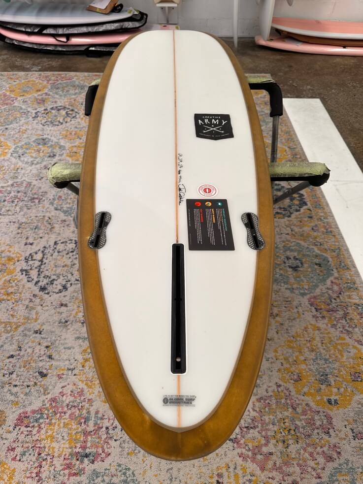 6'10" Creative Army Huevo PU 44Litres