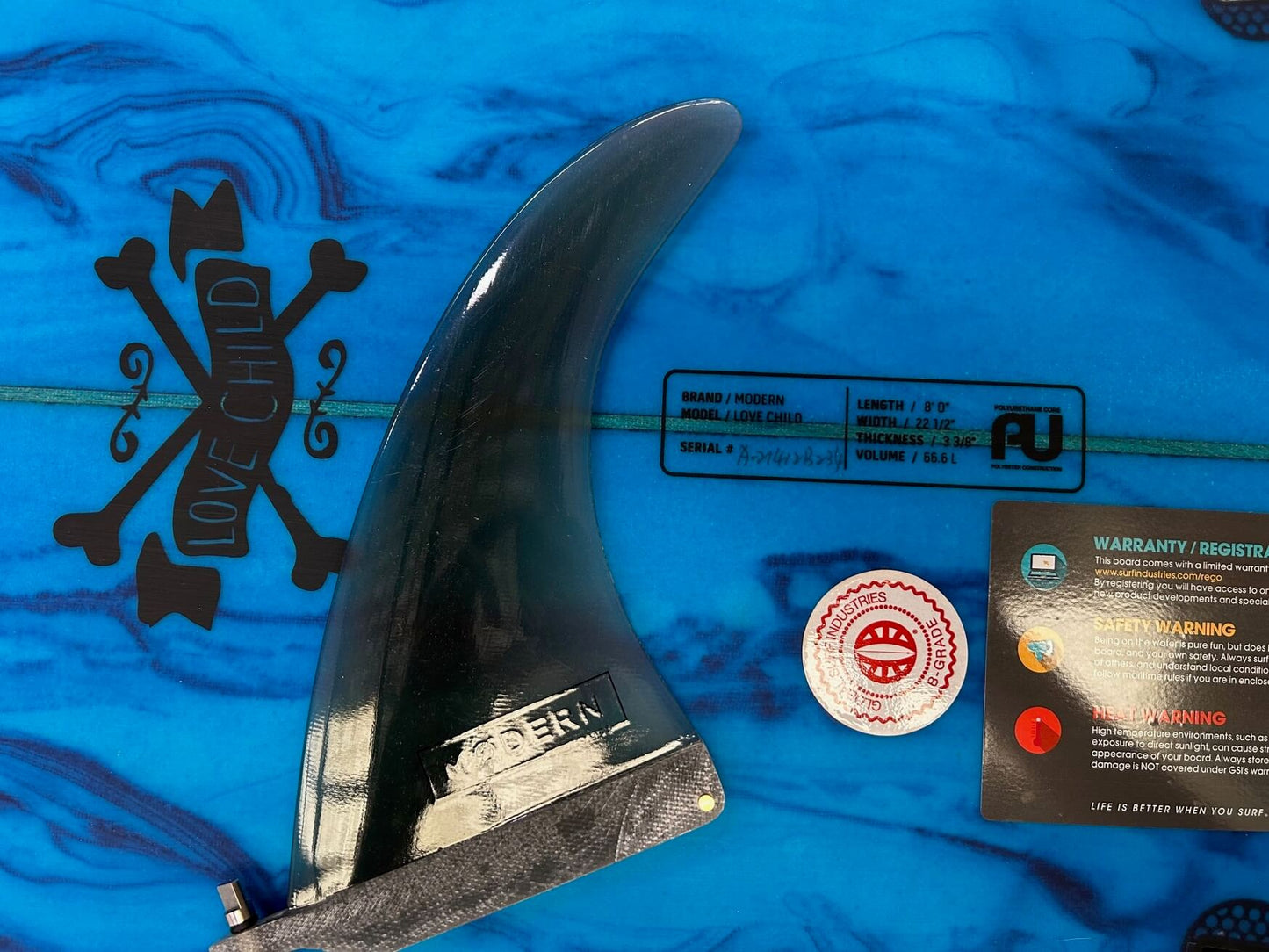 8'0 Love Child Blue Tint 66 Litres