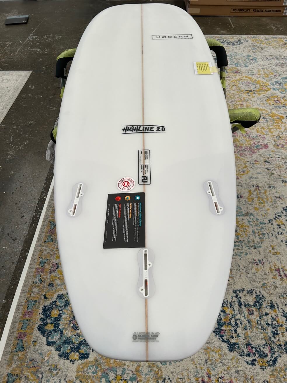6'9" Modern Highline 2.0 Sea green