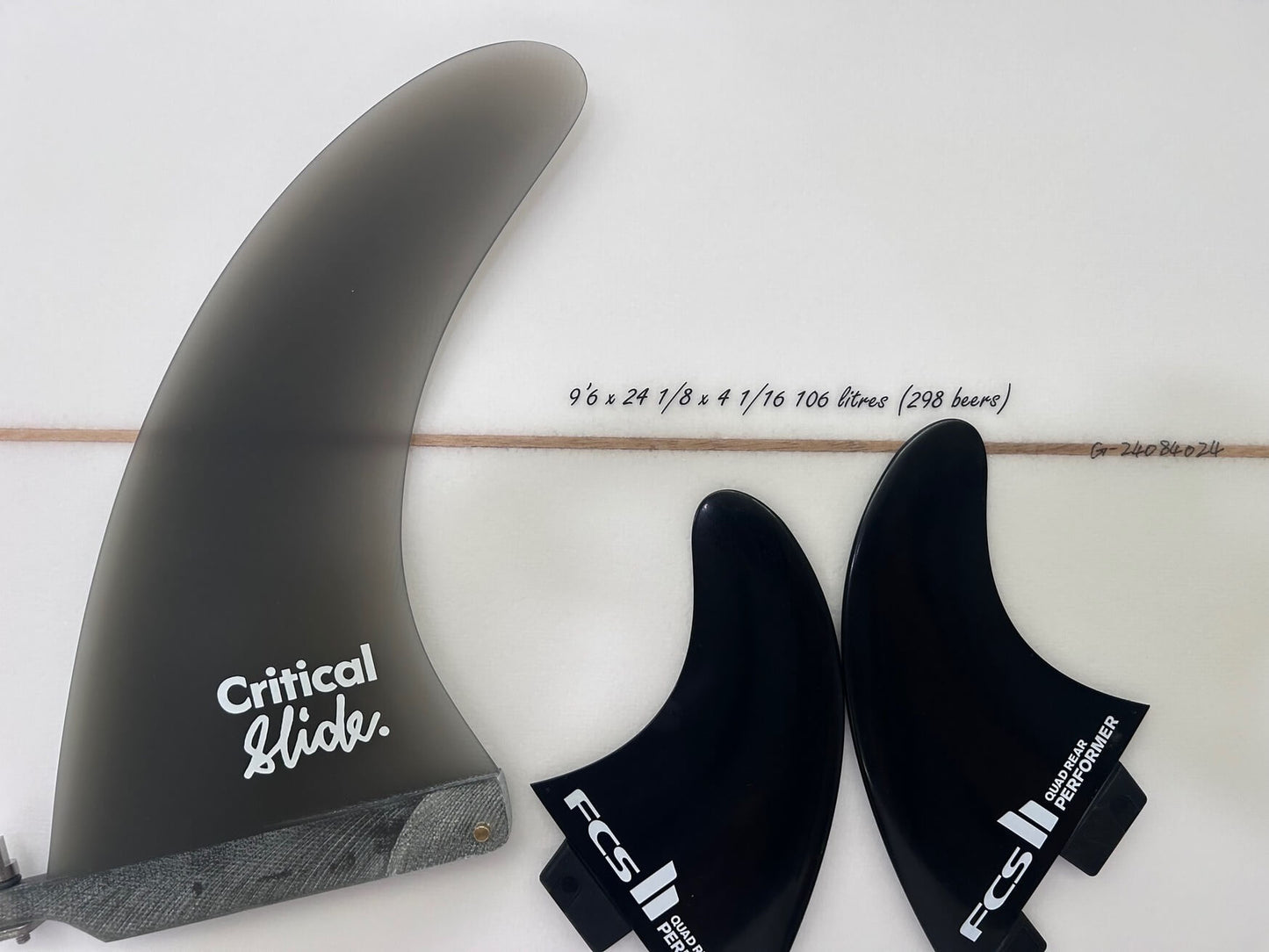 9'6 Wave Master SLX Epoxy 106 litres
