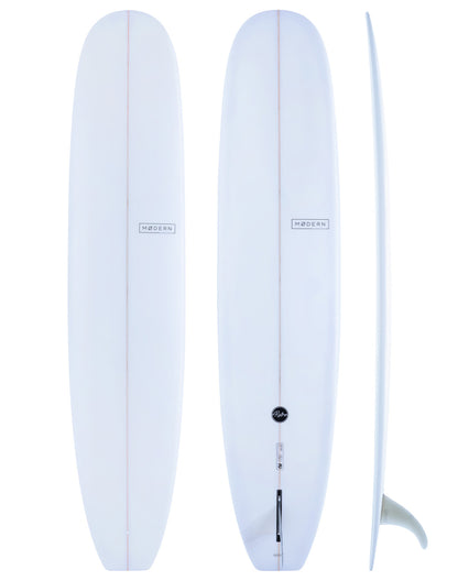 Modern Surfboards Retro Longboard - clear