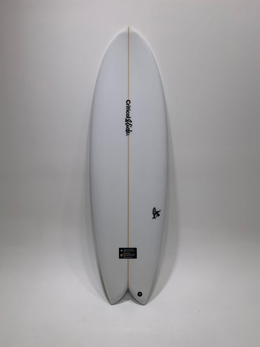 6'3" TCSS The Angler - PU twin 42 Litres
