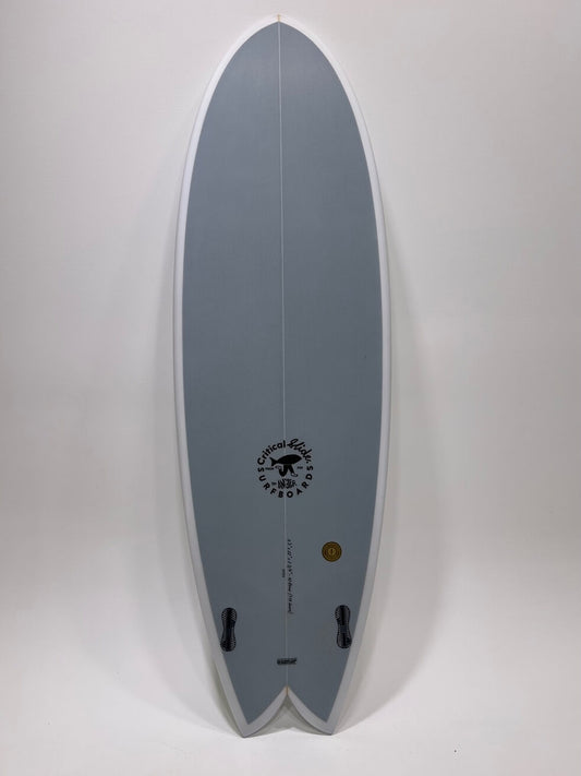 6'3" TCSS The Angler - PU twin 42 Litres