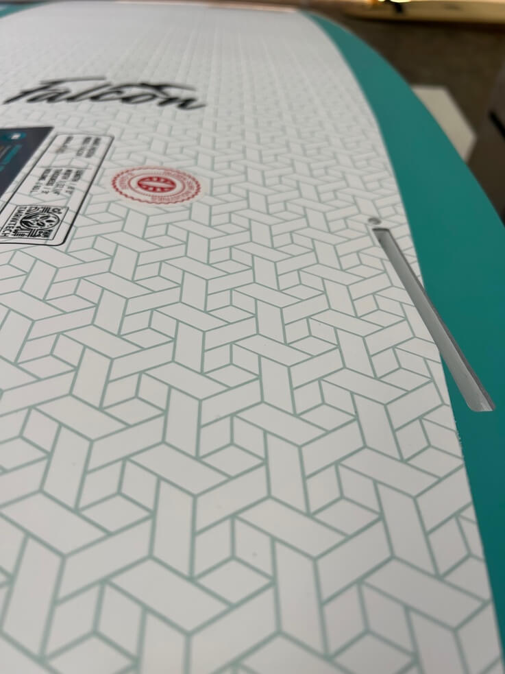 8'0" Falcon TTech 60 Litres Turquoise