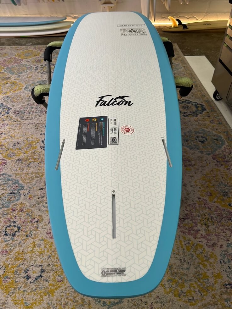 8'0" Falcon TTech 60 Litres Blue#2