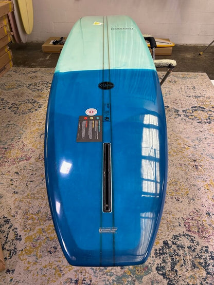 9'6" Modern Retro Blue Tint #3 86 Litres