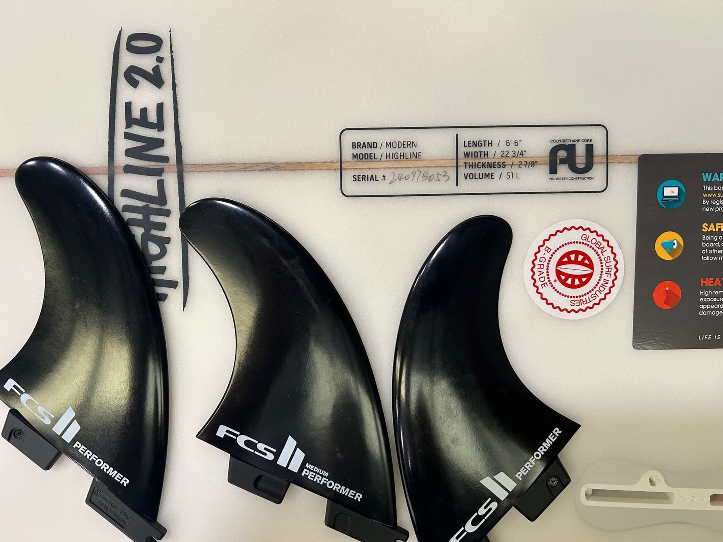 6'9" Modern Highline 2.0 Pink 56Litres#2