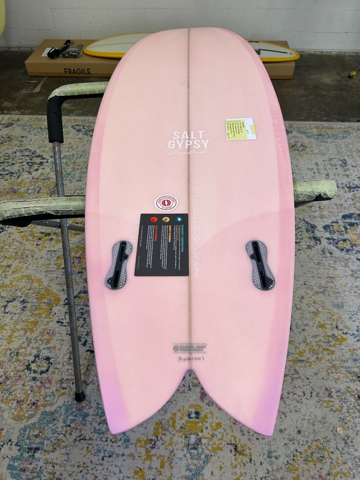 5'11 Shorebird Twin Pink 34 litres