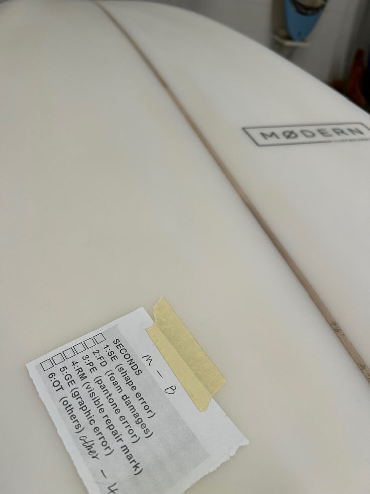 9'6 Modern Golden Rule Steel Blue 82 Litres