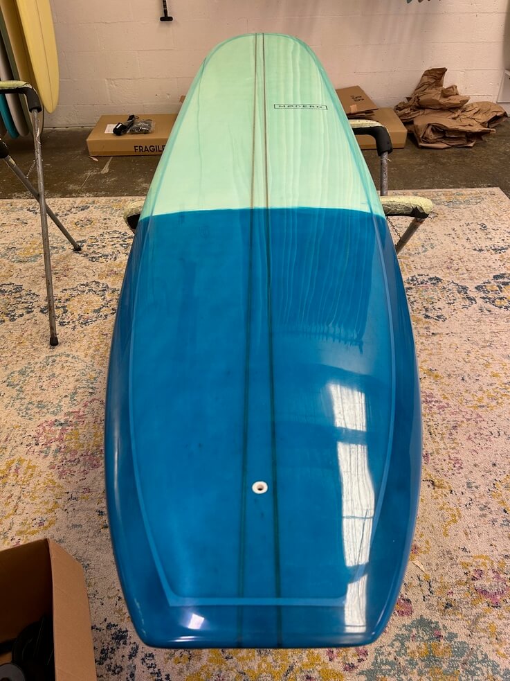 9'1 Modern Retro Blue Tint