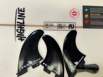 6'0 Modern Highline Clear #3 42 Litres
