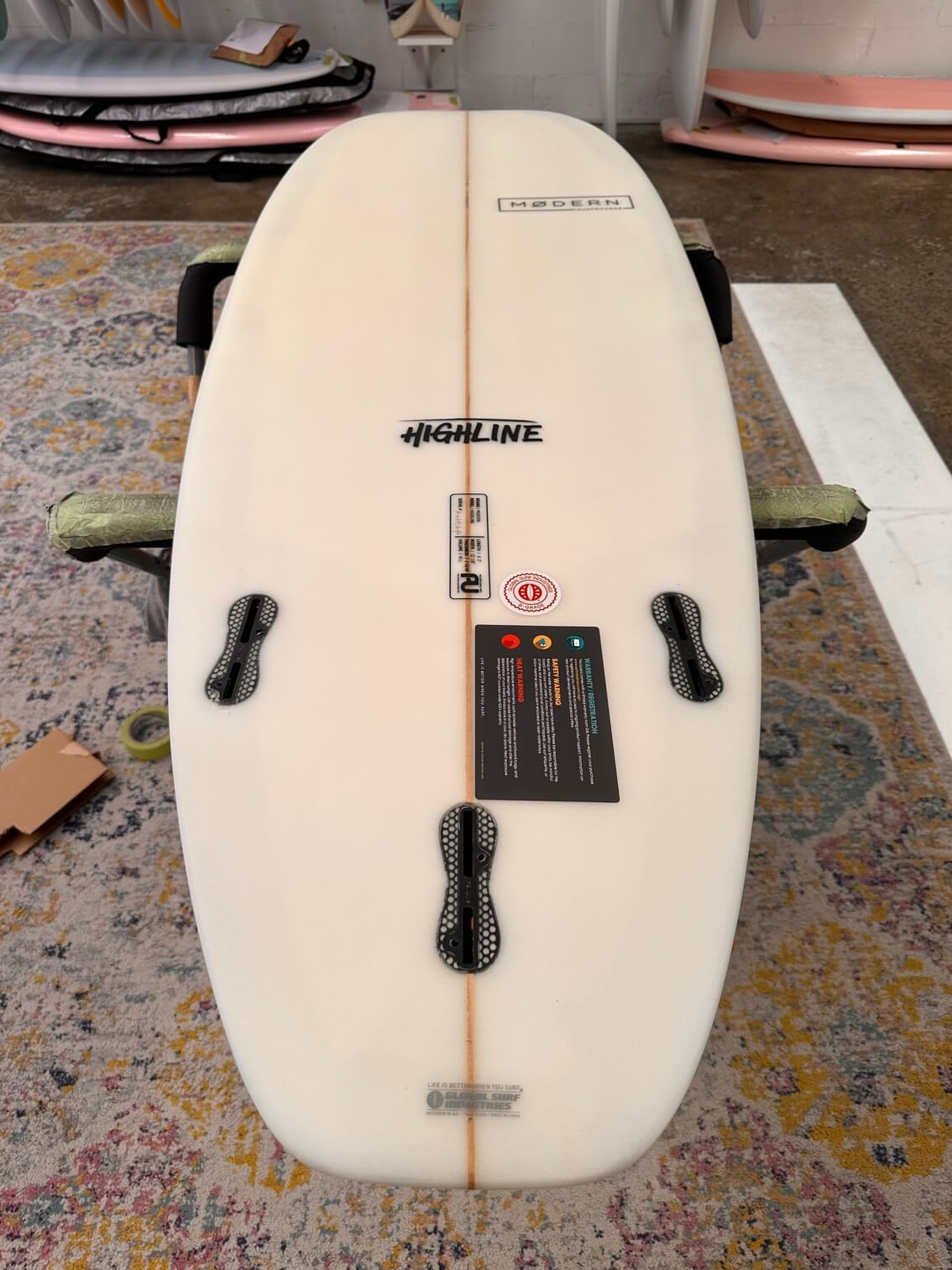 6'2 Modern Highline Clear
