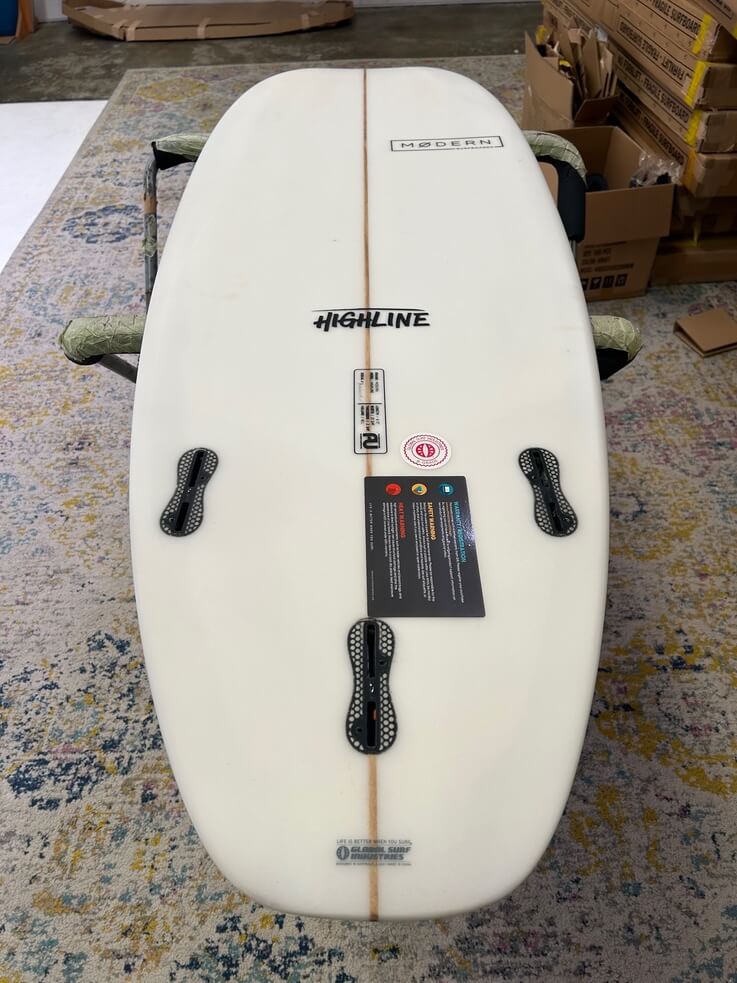 6'0 Modern Highline Clear #3 42 Litres