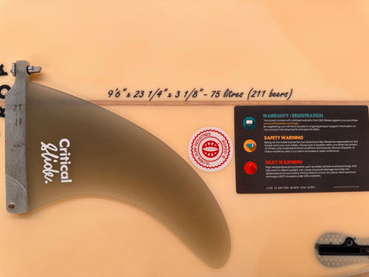 9'6" TCSS ALLROUNDER - PU Straw 75 litres #2