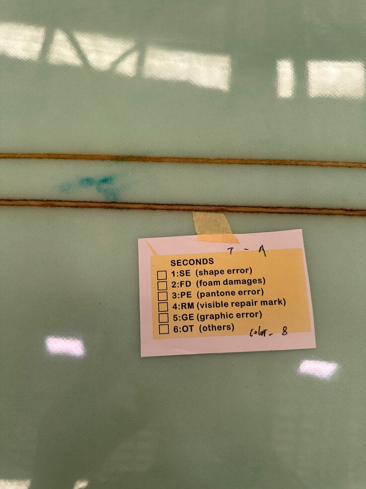 9'6" Modern Retro Blue Tint #2 86 Litres