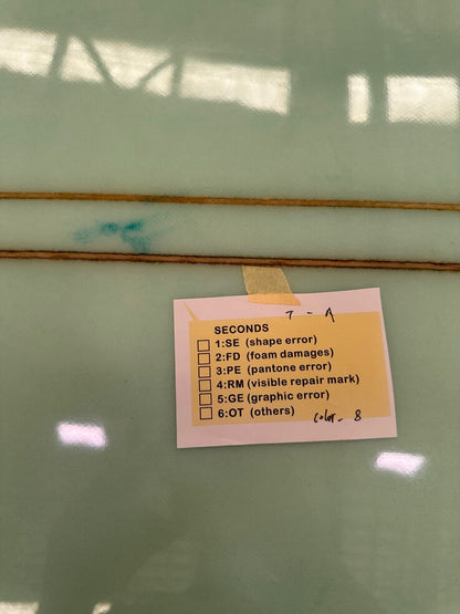 9'6" Modern Retro Blue Tint #2 86 Litres