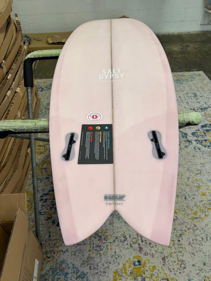 5'8 Shorebird Twin Pink 31Litres