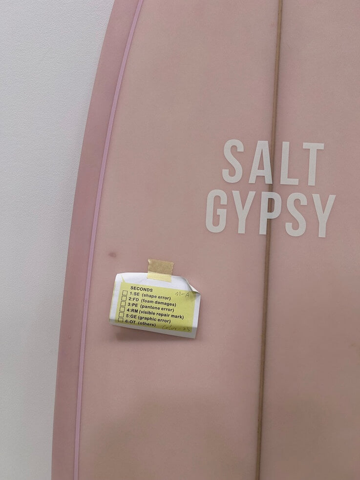 5'8 Shorebird Twin Pink 31Litres