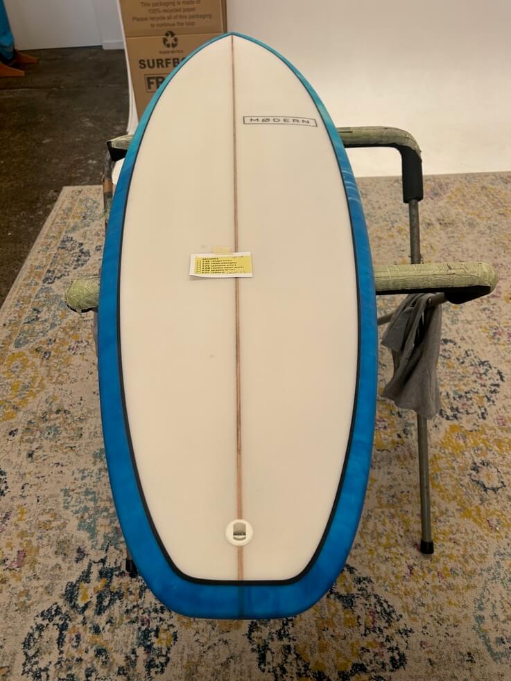 6'0 Falcon Blue Swirl 35 litres#2