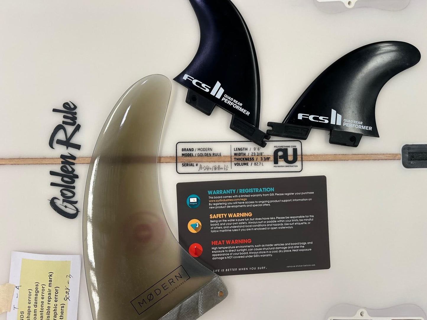 9'6  Golden Rule  Blue 82 Litres#2