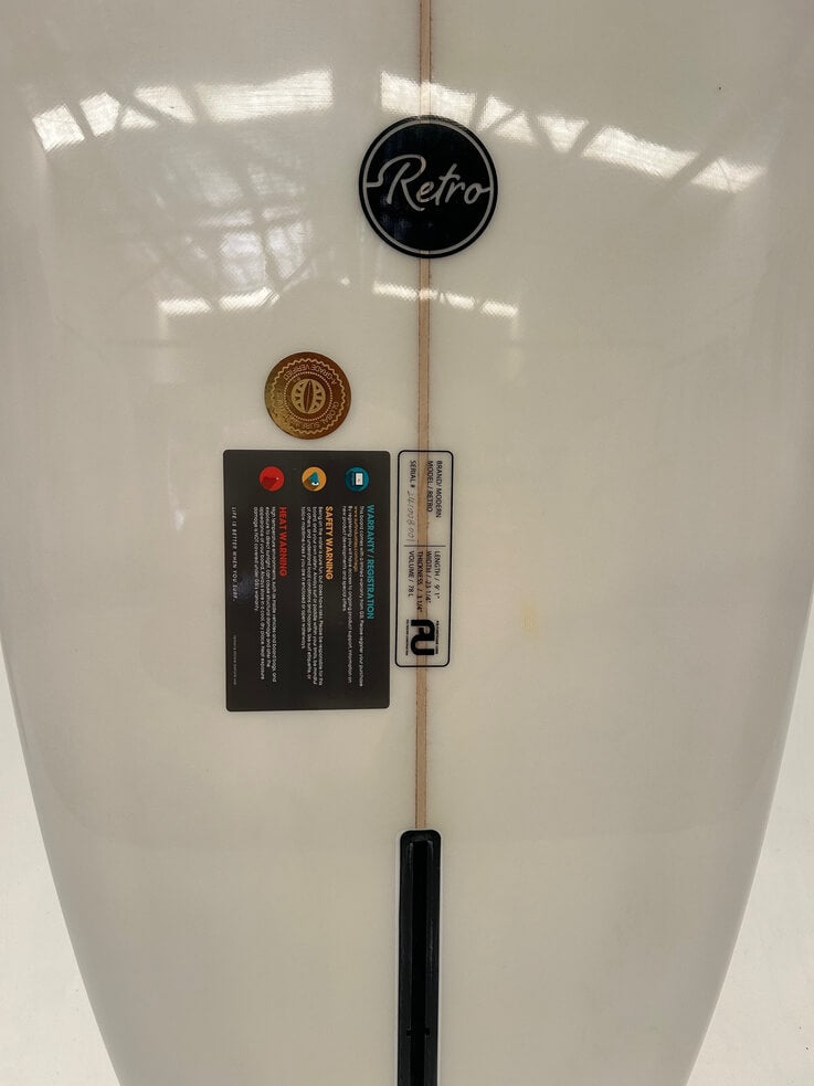 9'1 Modern Retro Clear