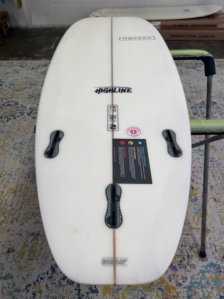 6'0 Modern Highline Clear 42Litres