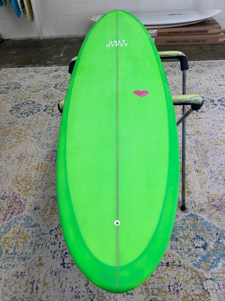 7'8' Salt Gypsy Mid Tide Green 56 litres