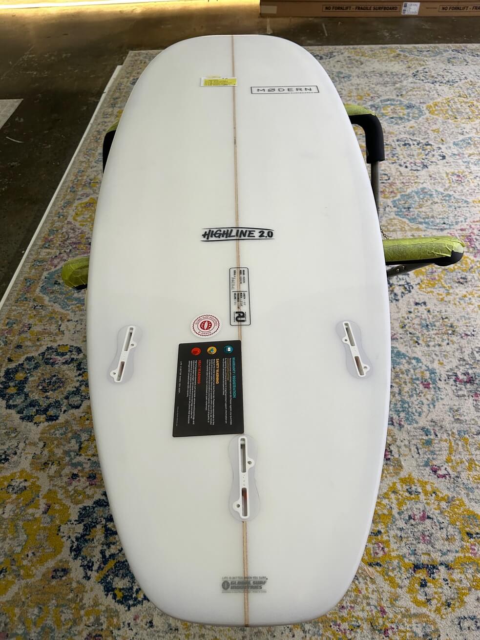 6'6" Modern Highline 2.0 51 Litres