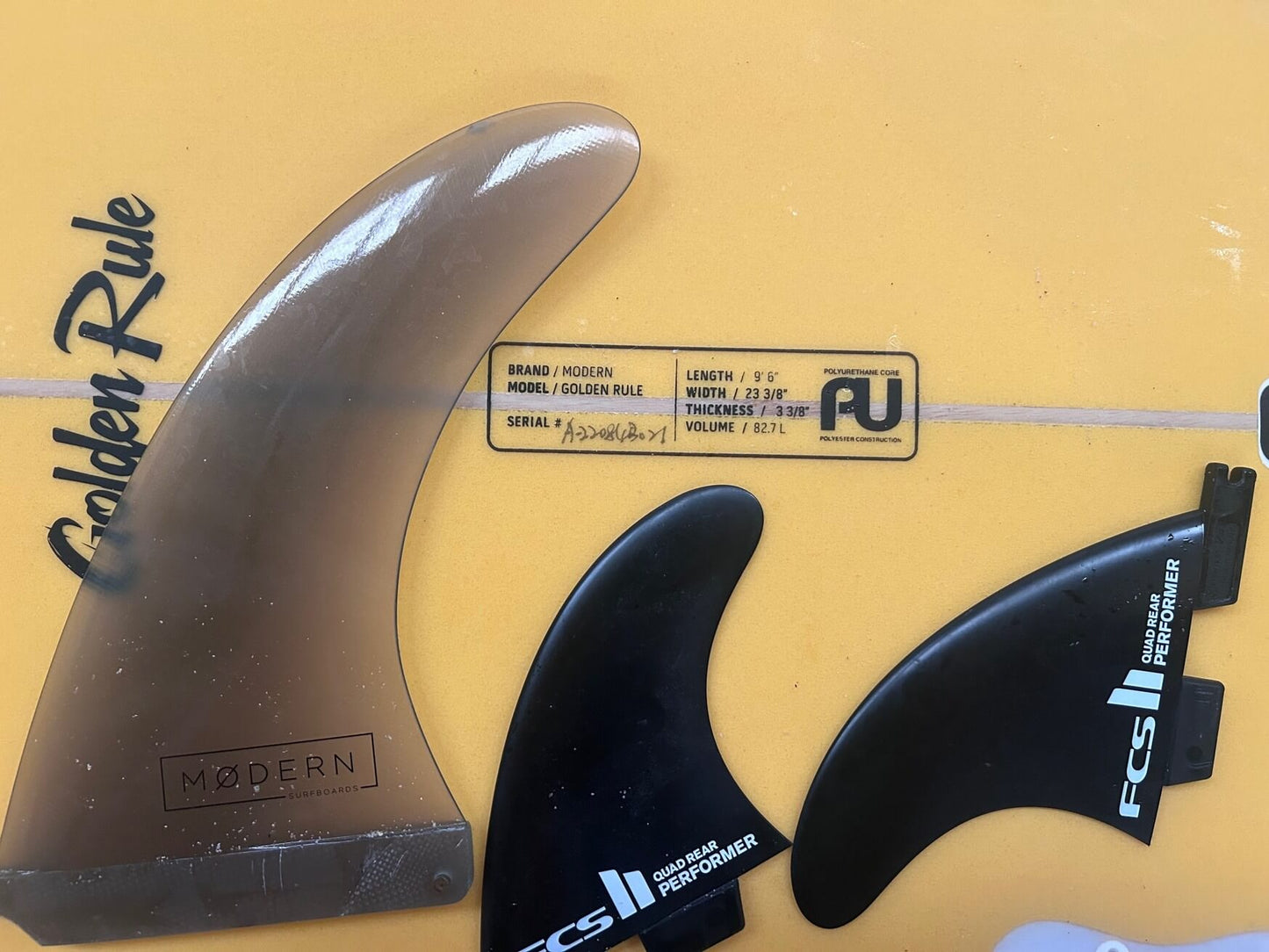 9'6 Goldern rule 2nd hand 82 Litres