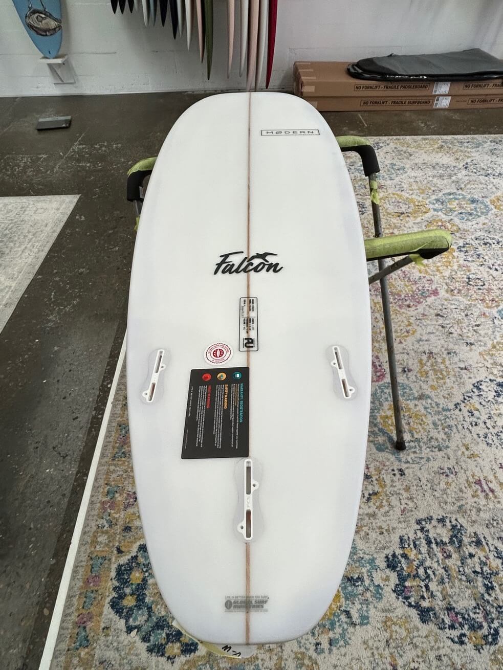 6'8 Modern Falcon Olive 43 Litres