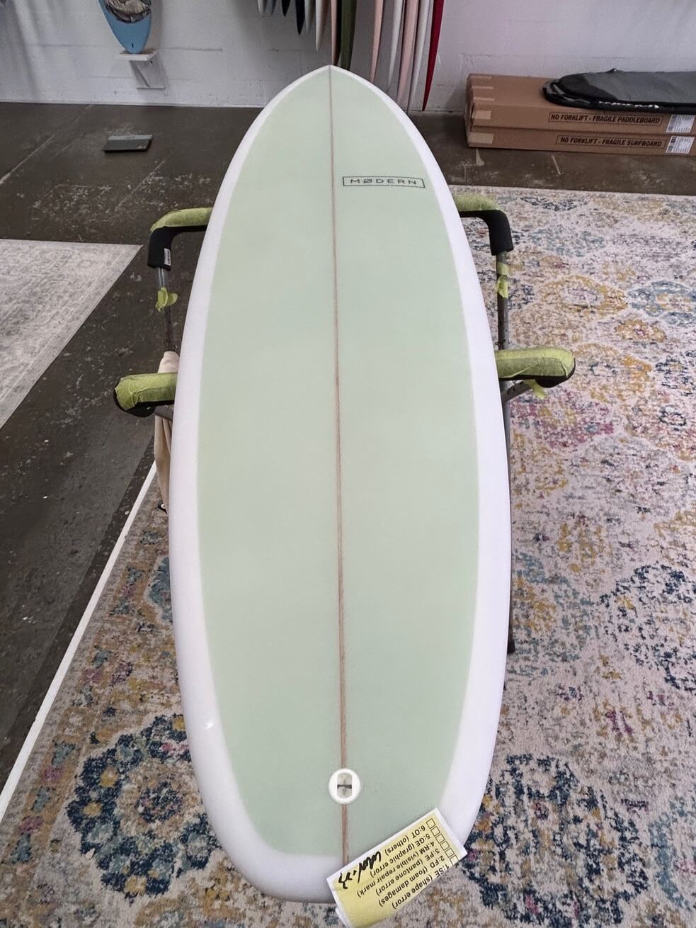 6'8 Modern Falcon Olive 43 Litres