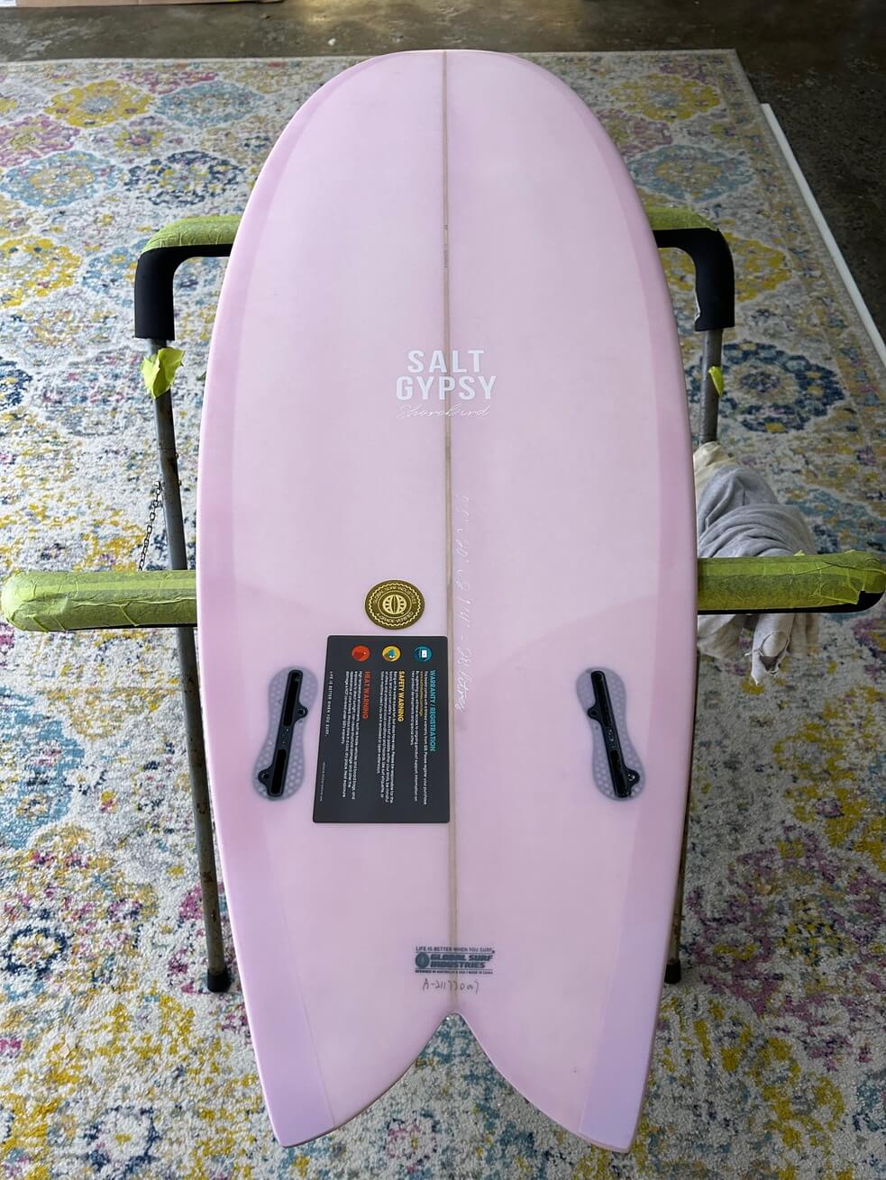 5'5 Shorebird Twin Salt Gypsy PINK#