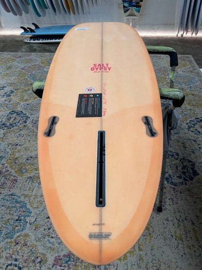 7'4' Salt Gypsy Mid Tide Peachfuzz 51 litres