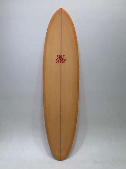 7'4' Salt Gypsy Mid Tide Peachfuzz 51 litres