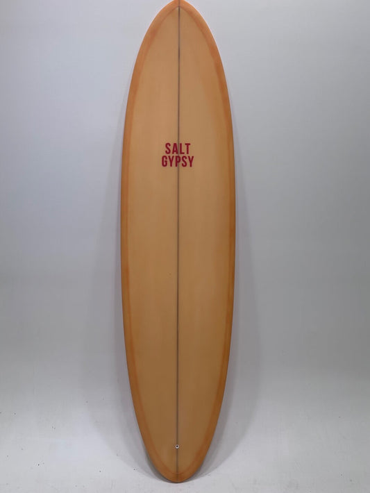 7'4' Salt Gypsy Mid Tide Peachfuzz 51 litres