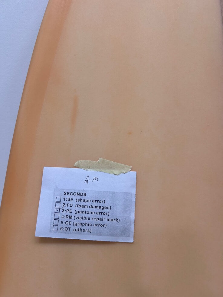 7'4' Salt Gypsy Mid Tide Peachfuzz 51 litres