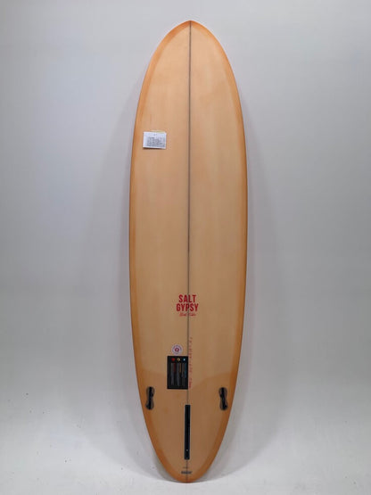 7'4' Salt Gypsy Mid Tide Peachfuzz 51 litres