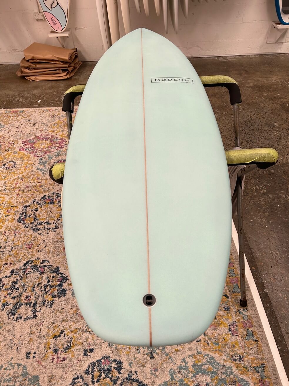 5'8 Modern Highline Sea Green#