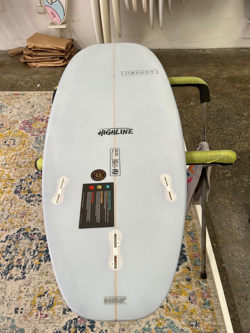 5'10 Modern Highline Sky blue