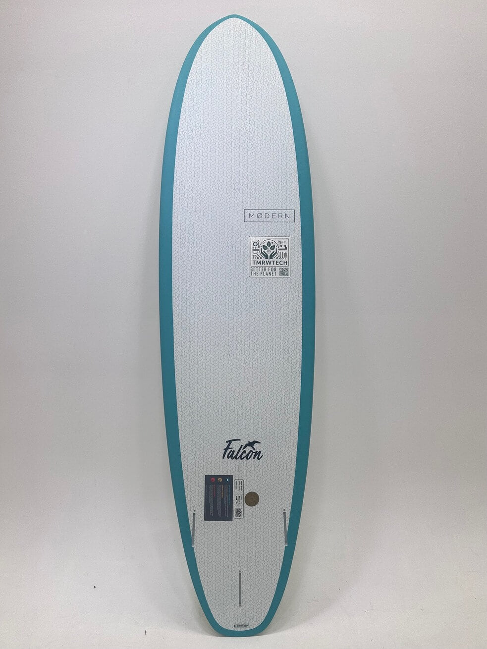 7'6" Falcon TT 53 Litres turquoise