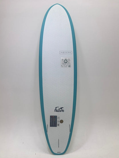 7'6" Falcon TT 53 Litres turquoise