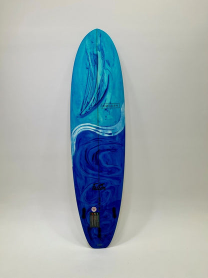 7'6" Modern Falcon Blue Swirl#2