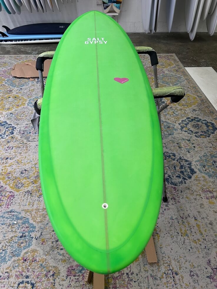 7'0' Salt Gypsy Mid Tide Green 46 Litres