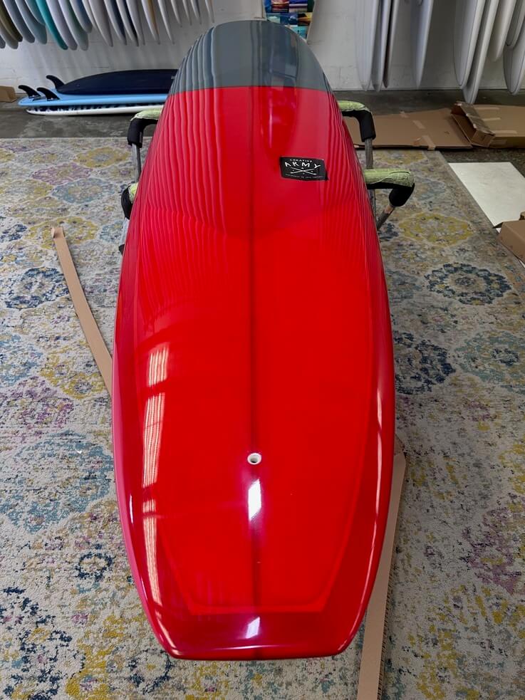 9'1" CREATIVE ARMY Cruz PU  67 litres