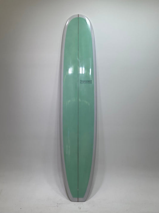 9'6" Modern Retro Sea green 86 Litres