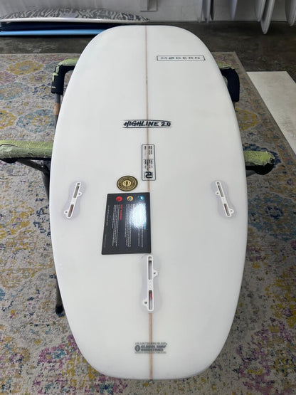 5'9" Highline 2.0 Sea green 36 litres