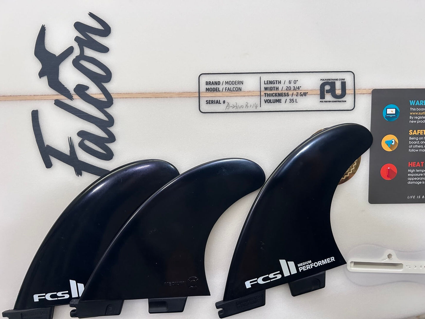 6'0 Modern Falcon Pink 35 litres