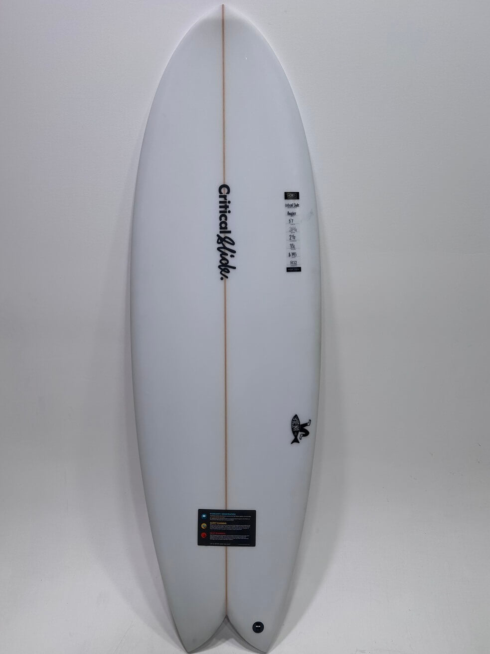 5'7"TCSS The Angler - PU twin 33 Litres
