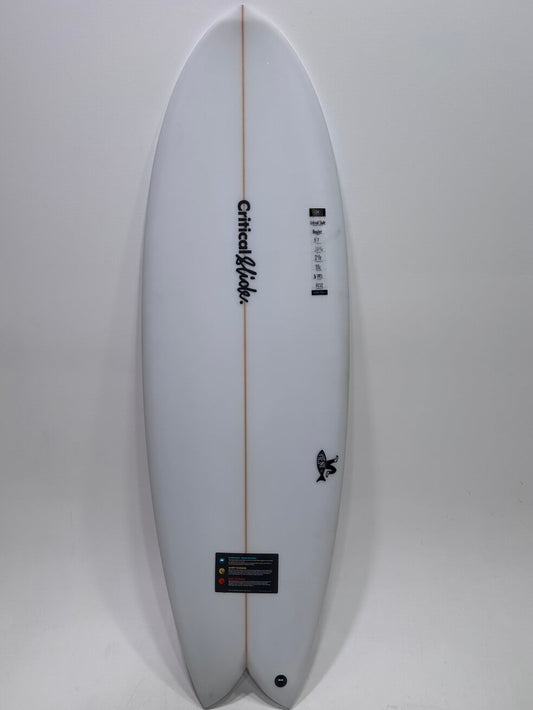 5'7"TCSS The Angler - PU twin 33 Litres