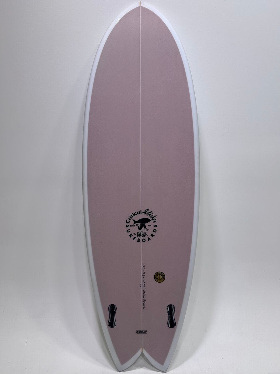 5'7"TCSS The Angler - PU twin 33 Litres